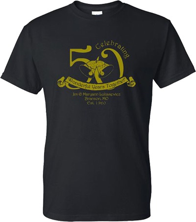 50th Wedding Anniversary Tee